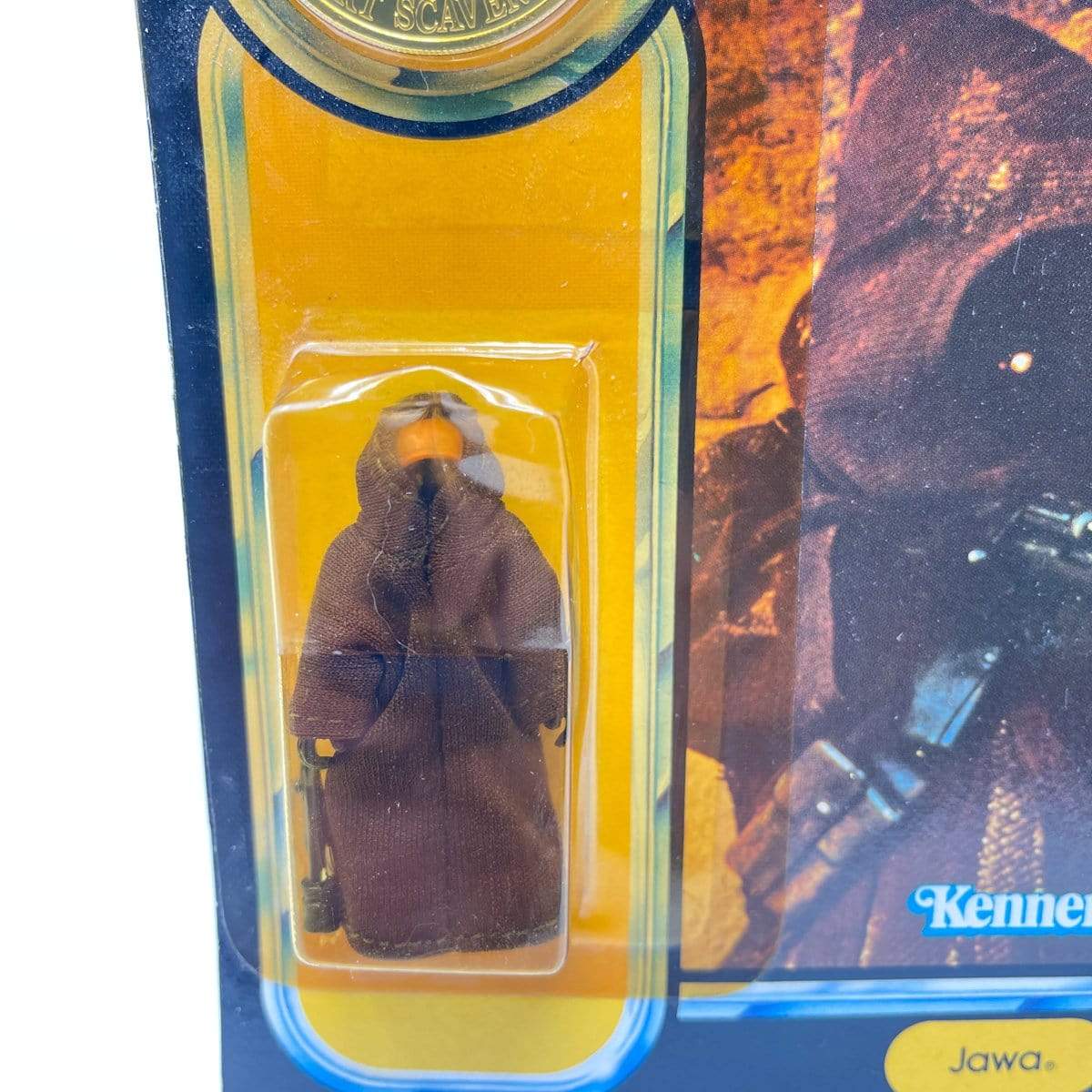 Vintage Kenner Star Wars Toy Jawa POTF 92-back - Mint on Card