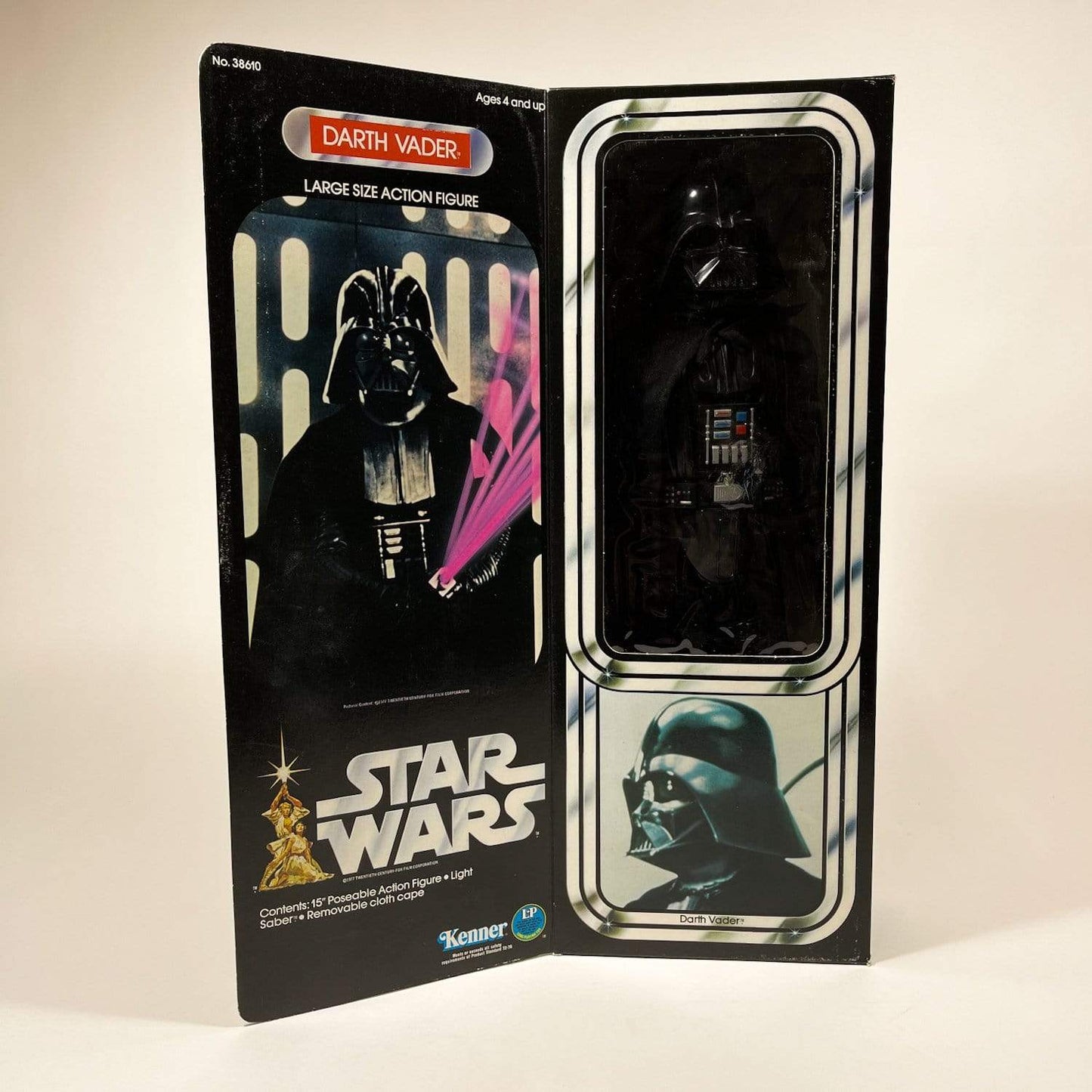 Vintage Kenner Star Wars Vehicle 12 inch Darth Vader - Mint in Box