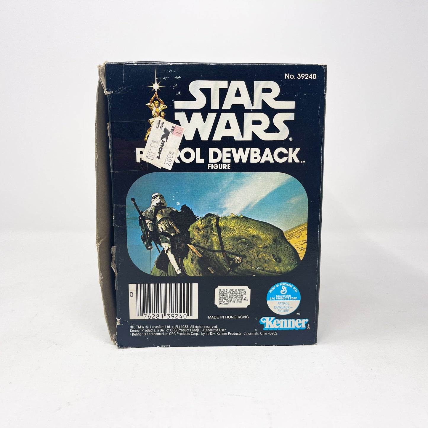 Vintage Kenner Star Wars Vehicle Dewback - Complete in Colector Series Box