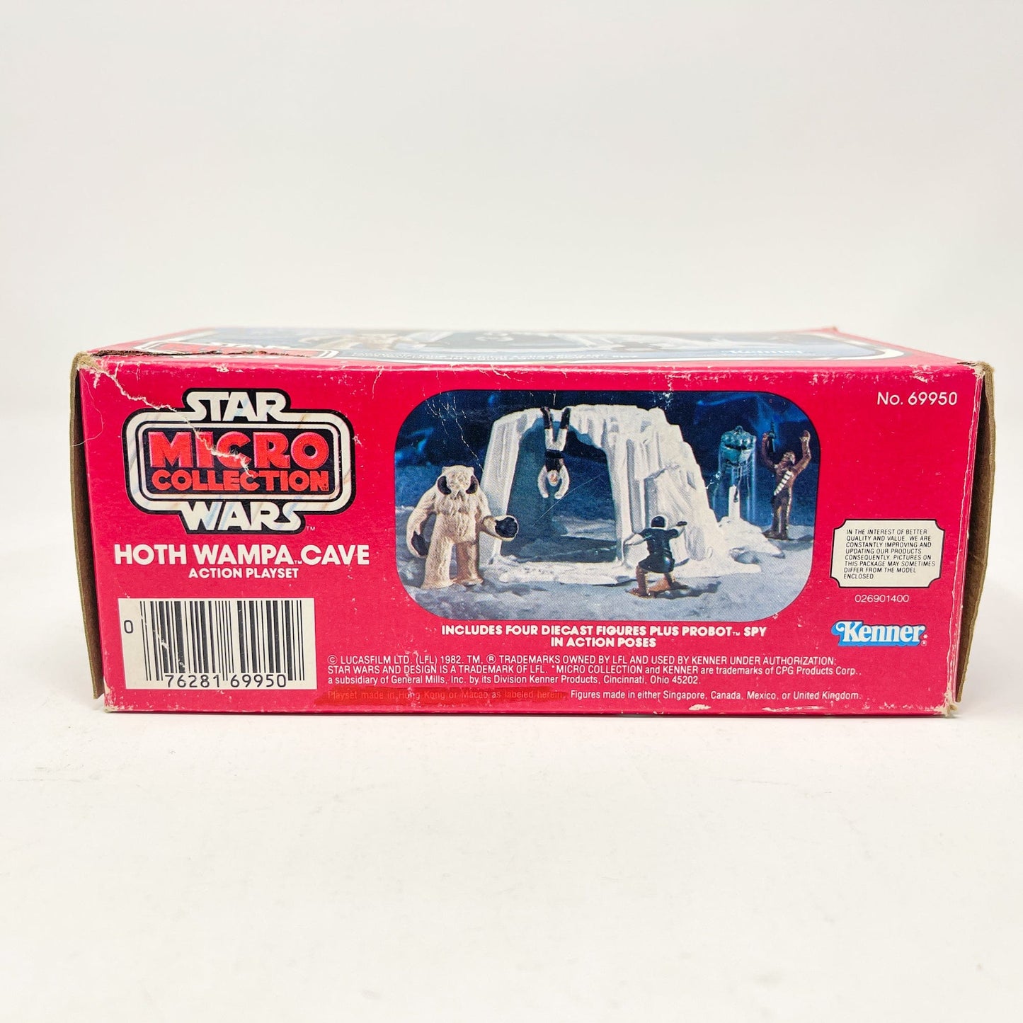 Vintage Kenner Star Wars Vehicle Micro Collection Hoth Wampa Cave - Mint in Canadian Box