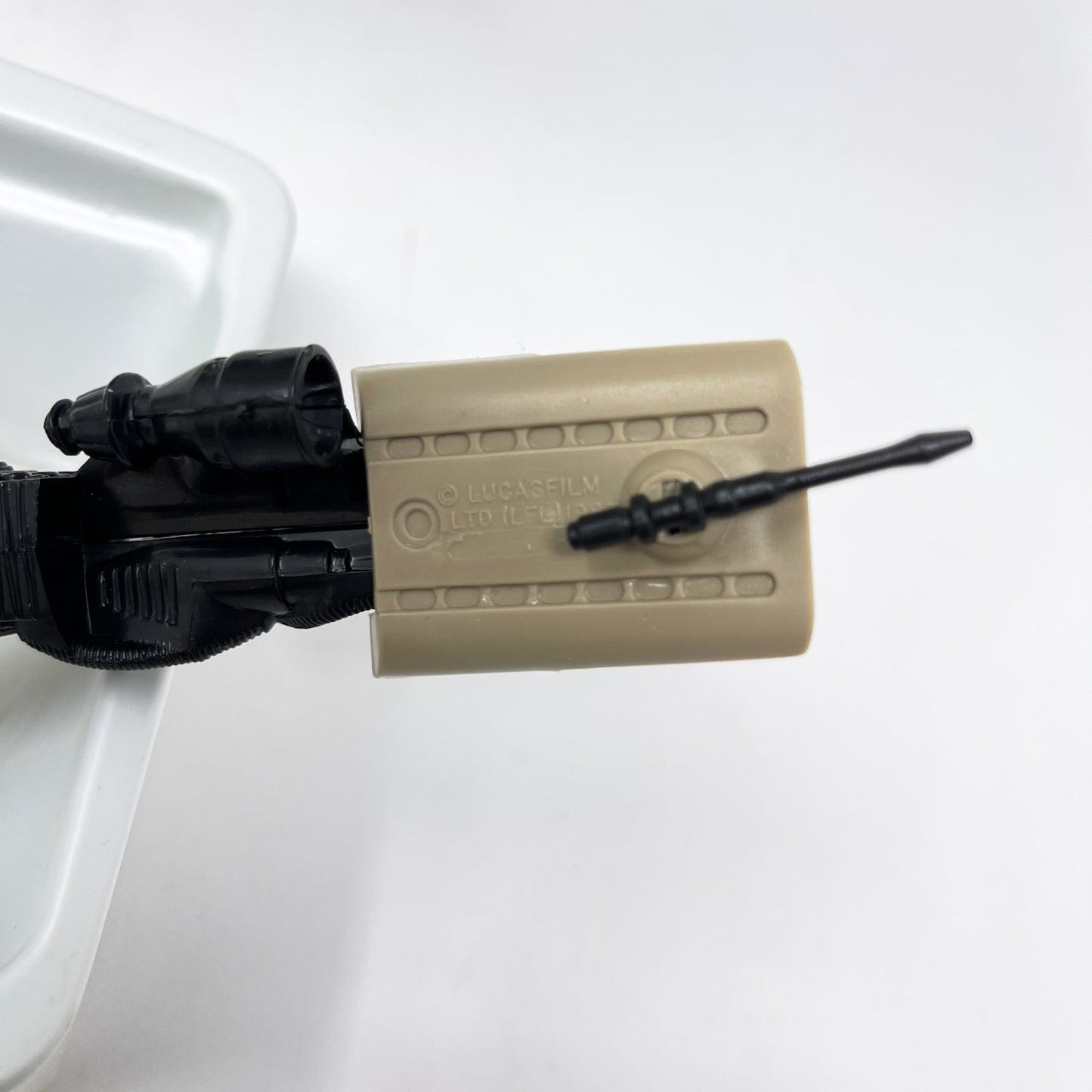 Vintage Kenner Star Wars Vehicle ROTJ Speeder Bike - Tri-Logo Moto Jet Box Complete