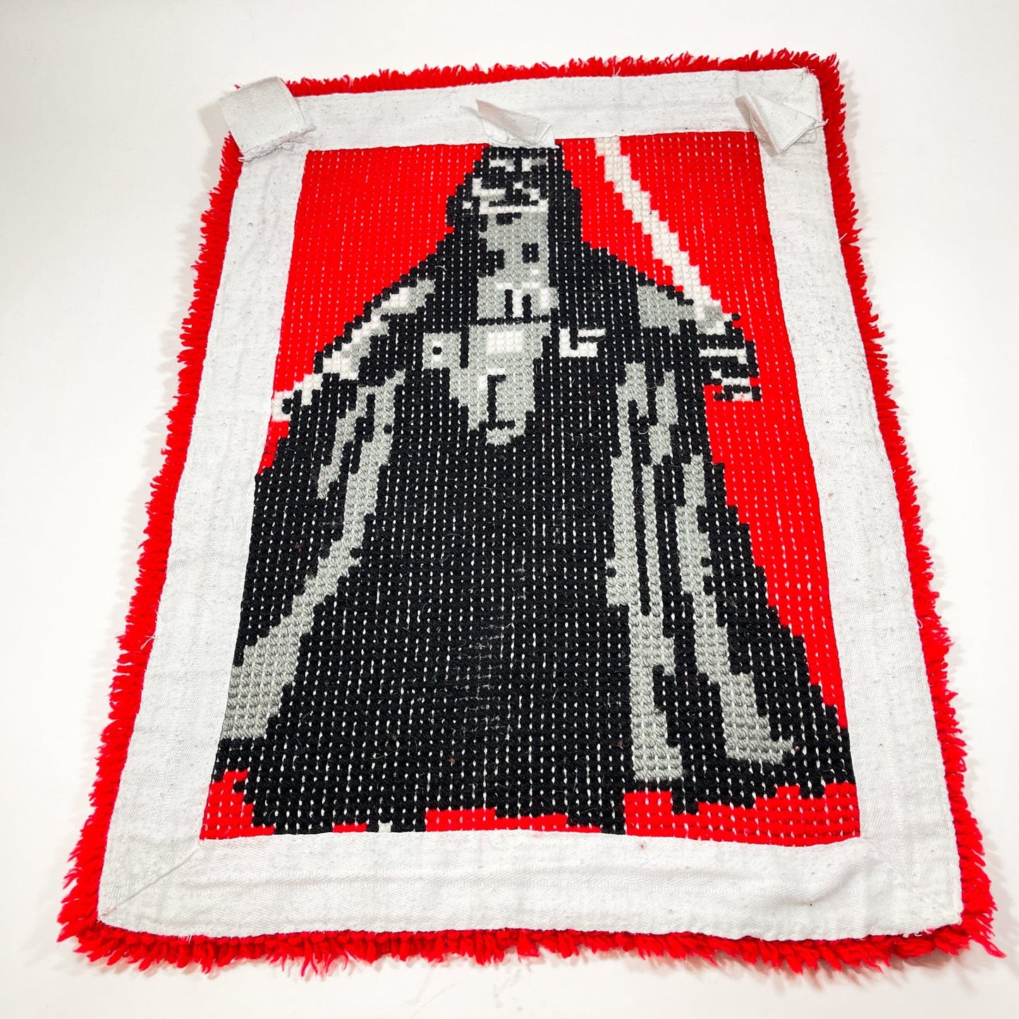 Vintage Lee Ward Star Wars Non-Toy Darth Vader Latch & Hook Rug