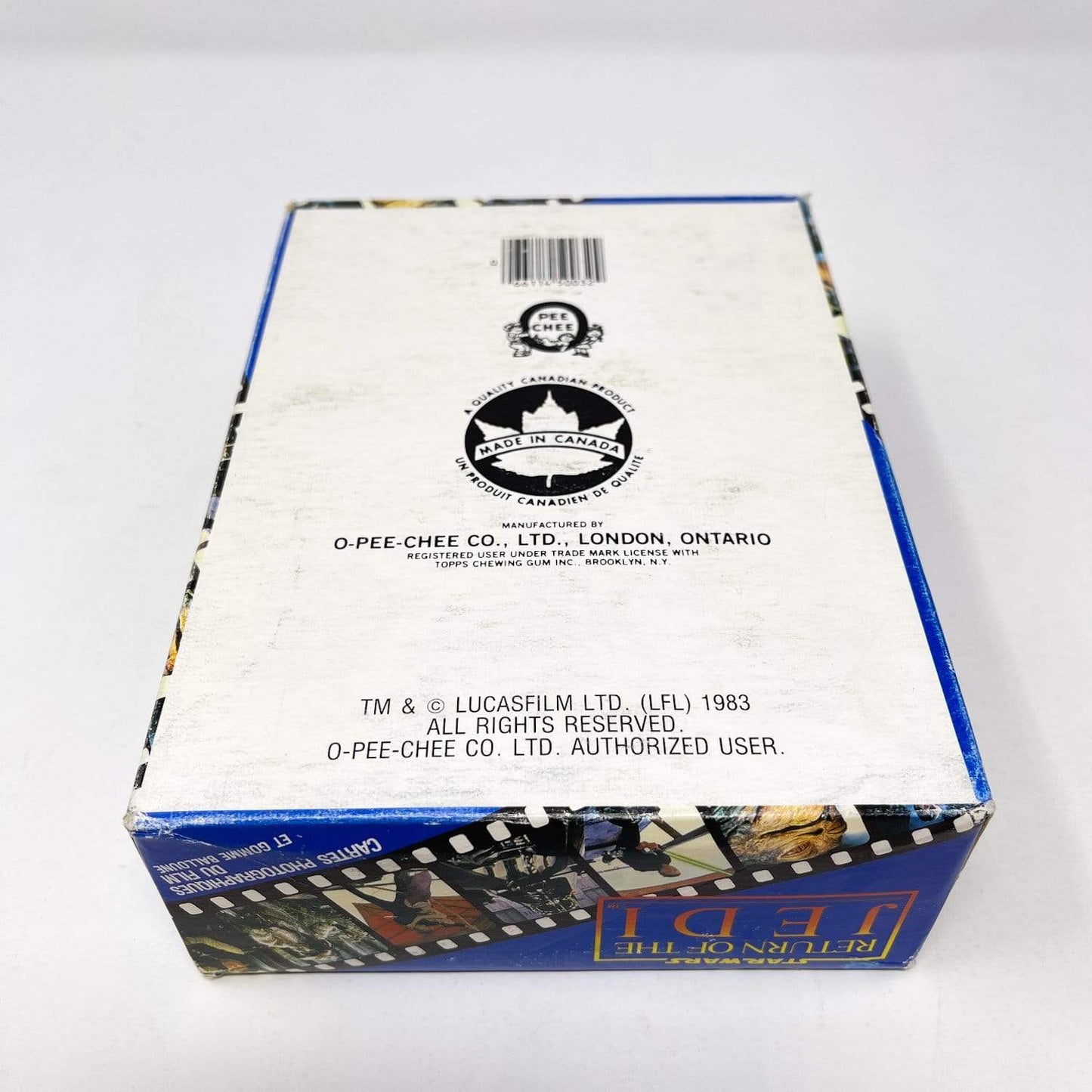 Vintage O-Pee-Chee Star Wars Trading Cards O-Pee-Chee ROTJ Box - SEALED Complete