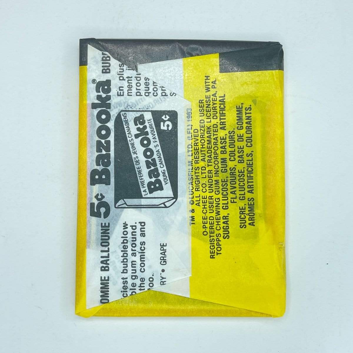 Vintage O-Pee-Chee Star Wars Trading Cards OPC Return of the Jedi Series 1 Sealed Pack - Darth Vader