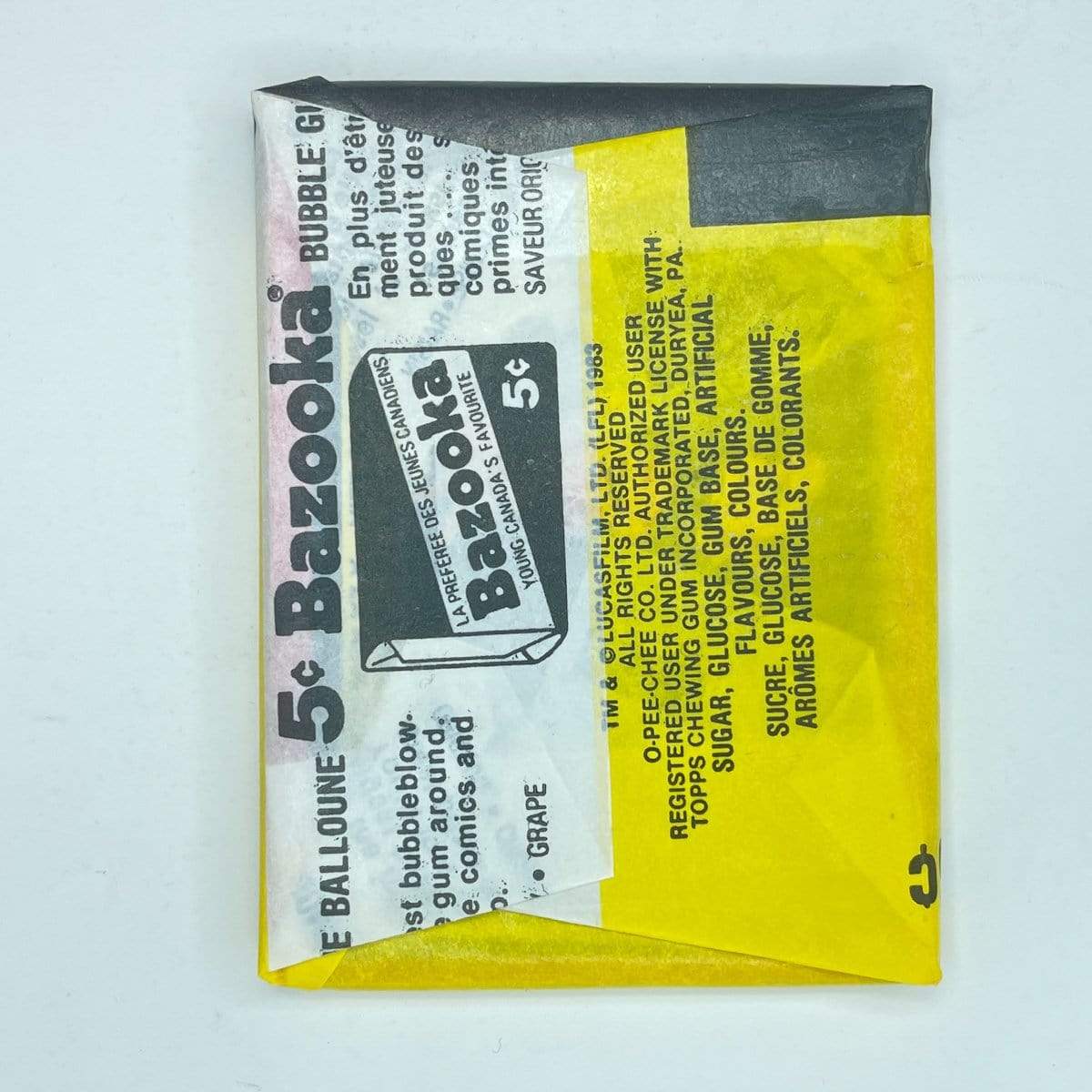 Vintage O-Pee-Chee Star Wars Trading Cards OPC Return of the Jedi Series 1 Sealed Pack - Jabba