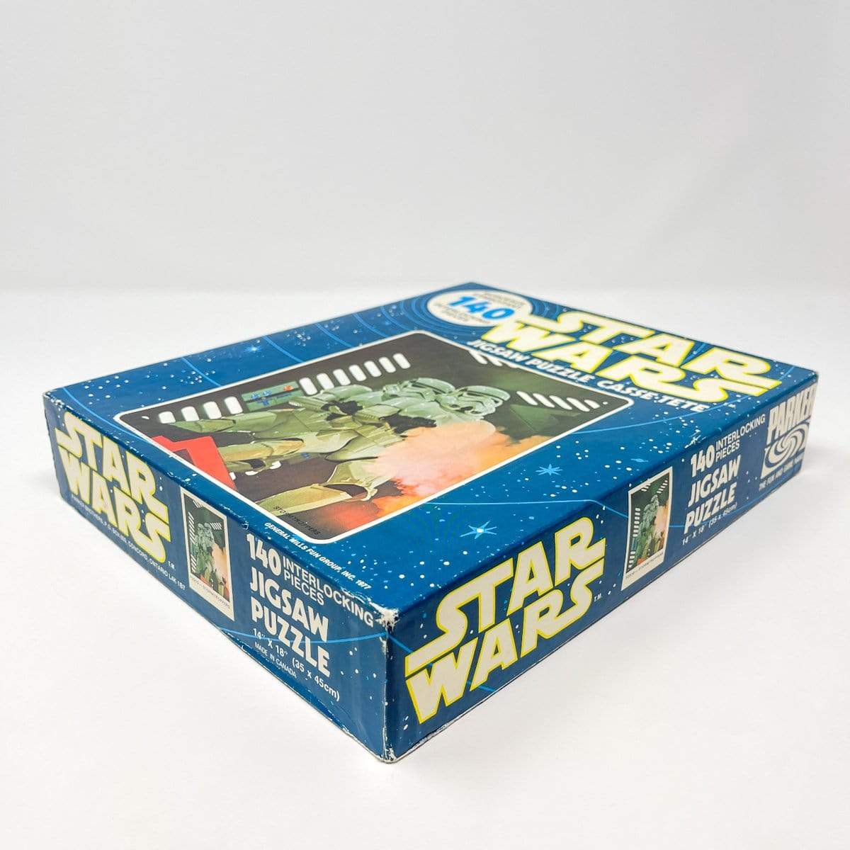 Vintage Parker Brothers Star Wars Non-Toy Star Wars Puzzle - Stormtroopers SEALED 140 Piece Canadian 1977