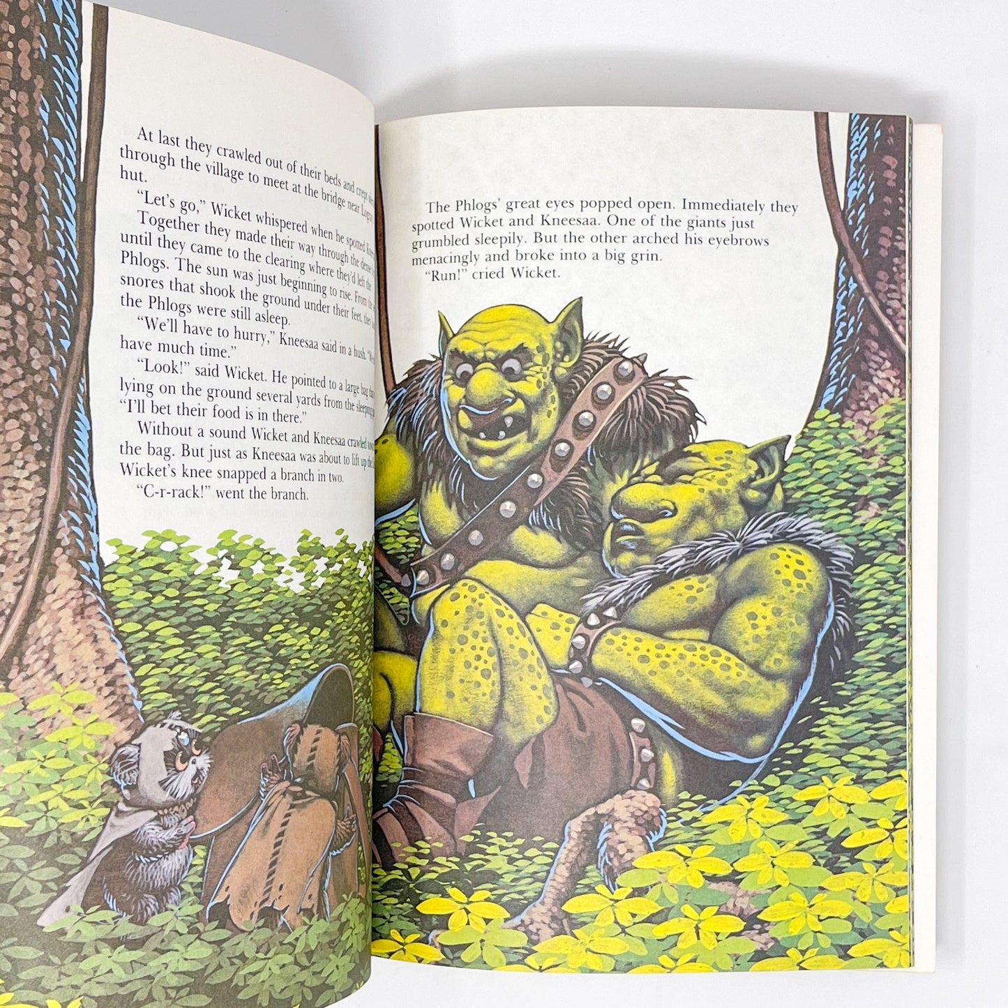 Vintage Random House Star Wars Non-Toy How the Ewoks Saved the Trees - Softcover Book (1983)