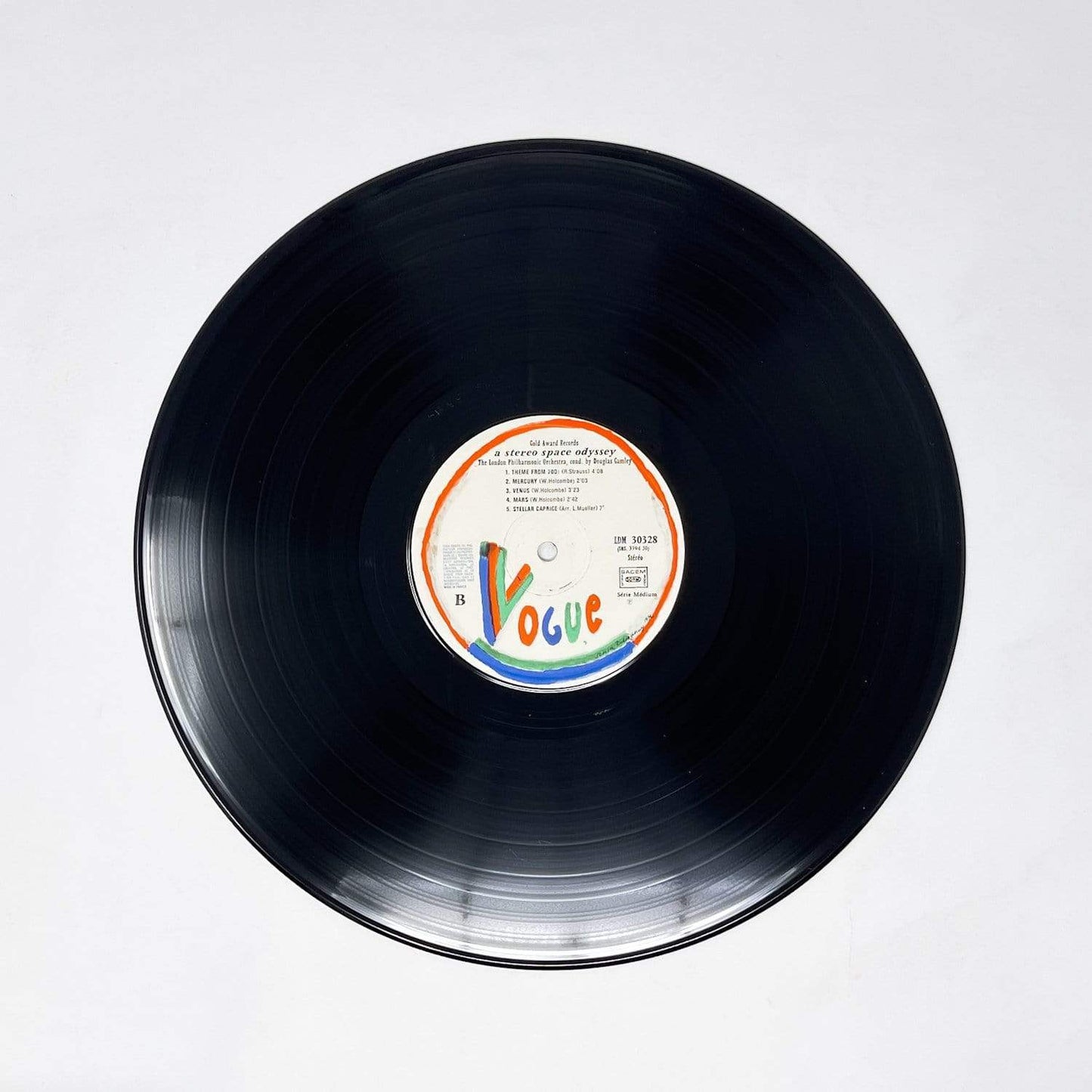 Vintage RSO Star Wars Non-Toy The London Philharmonic Orchestra Star Wars 12" Record - France (1977)