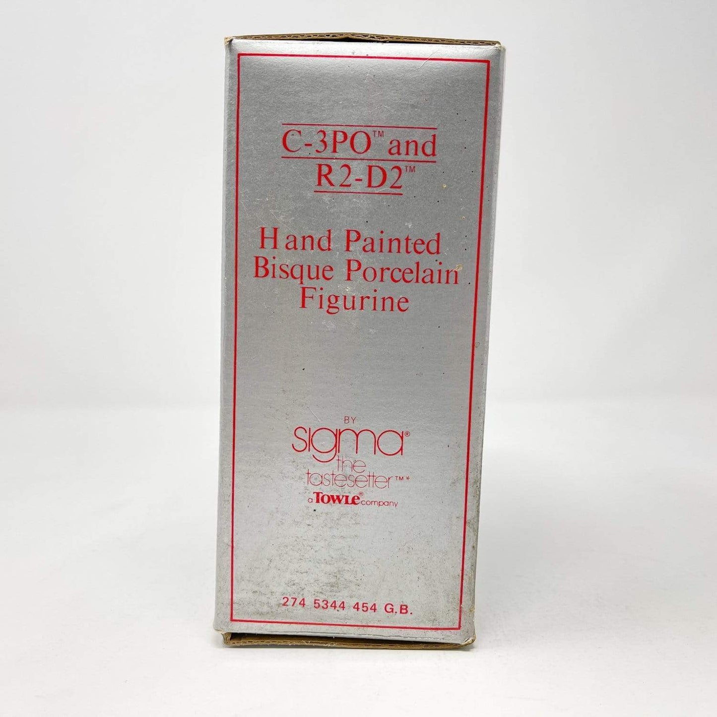 Vintage Sigma Star Wars Non-Toy Sigma R2-D2 and C-3PO Bisque Figure - Boxed or Loose (1983)