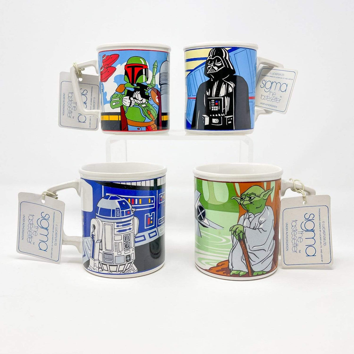 Vintage Star Wars Movie Mugs - set of 4 for Sale in Startex, SC