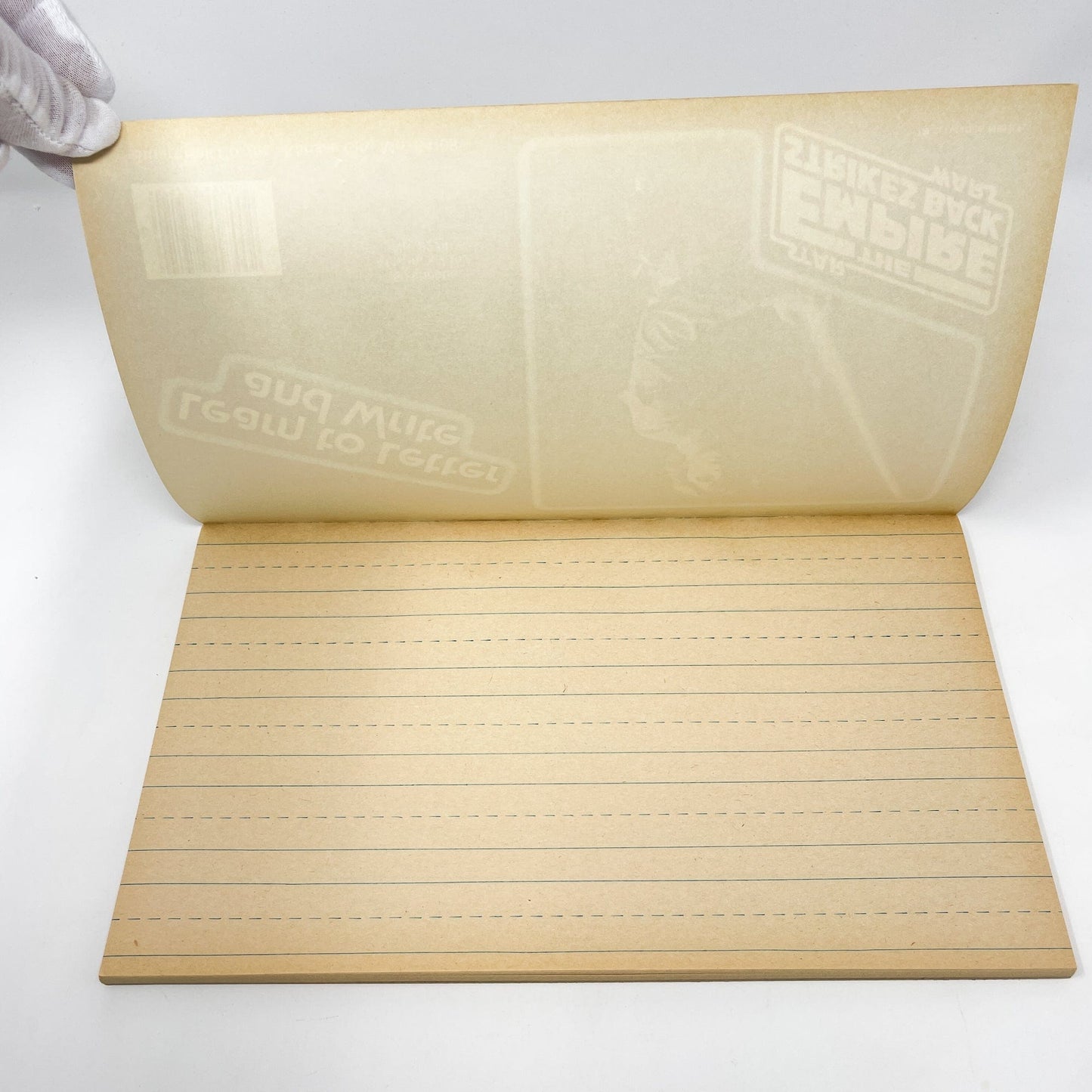 Vintage Stuart Hall Star Wars Non-Toy Darth Vader ESB Learn to Letter Notebook - Unused
