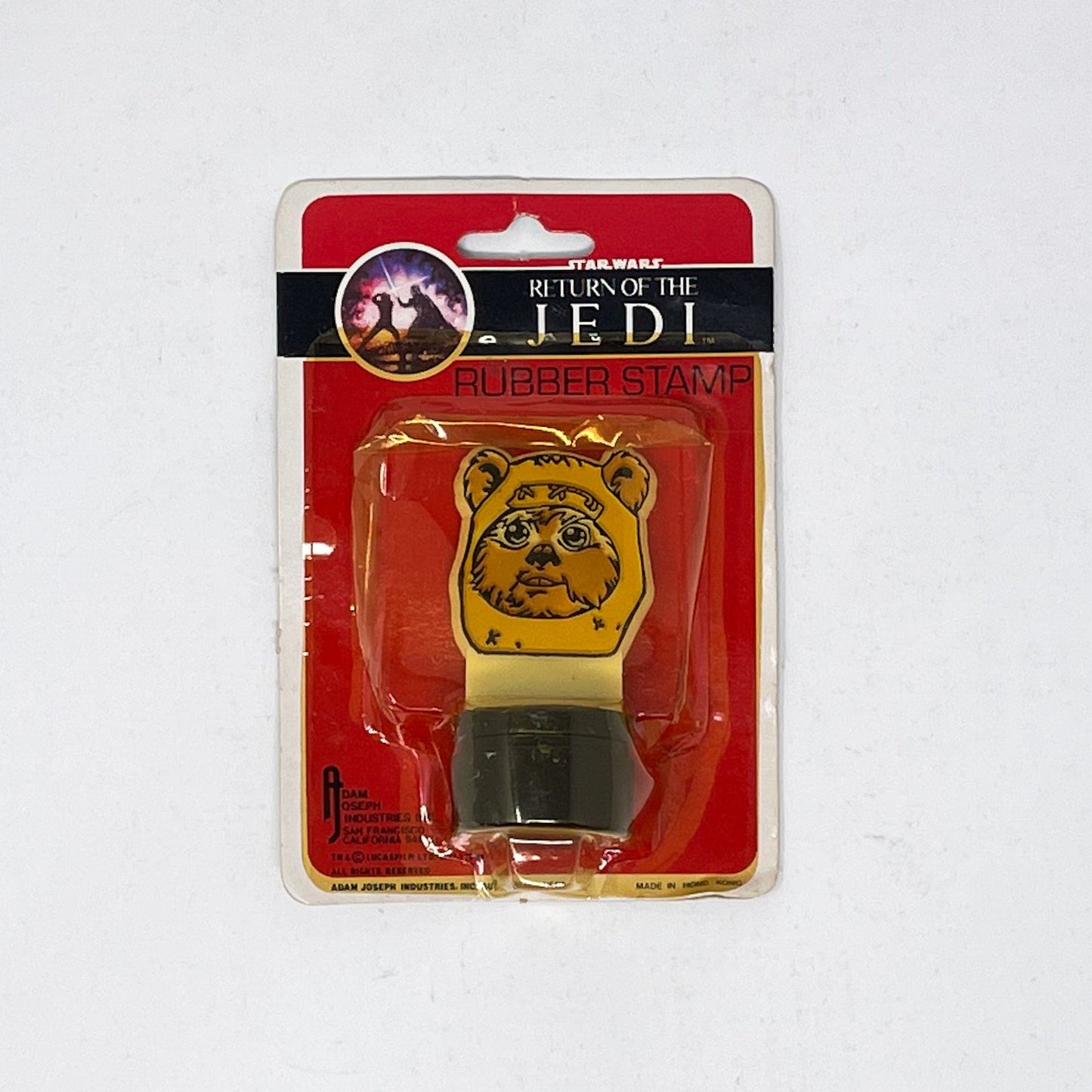 Vintage Topps Star Wars Non-Toy ROTJ Character Rubber Stamps - Mint on Card