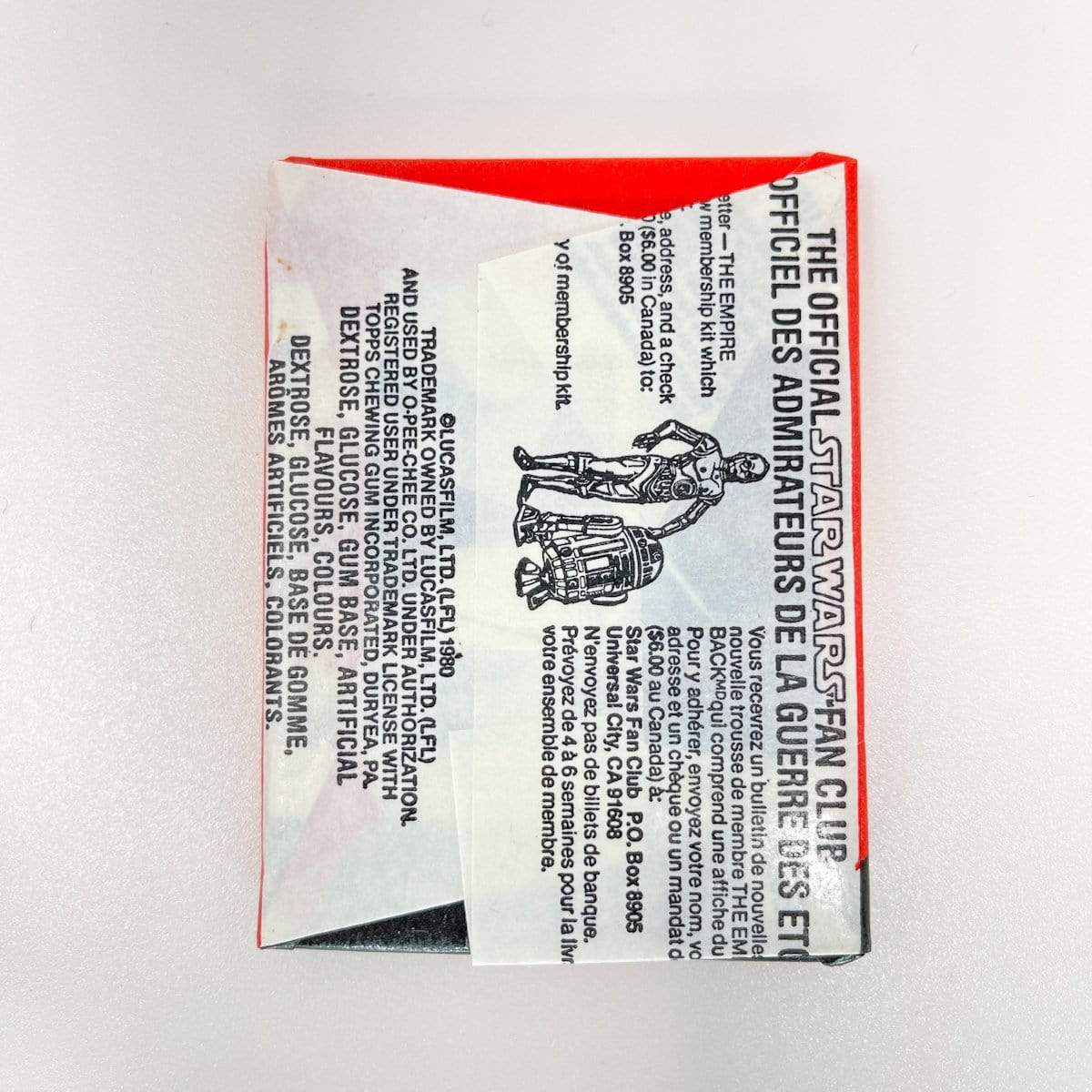 Vintage Topps Star Wars Trading Cards OPC Empire Strikes Back Sealed Wax Pack - Series 1