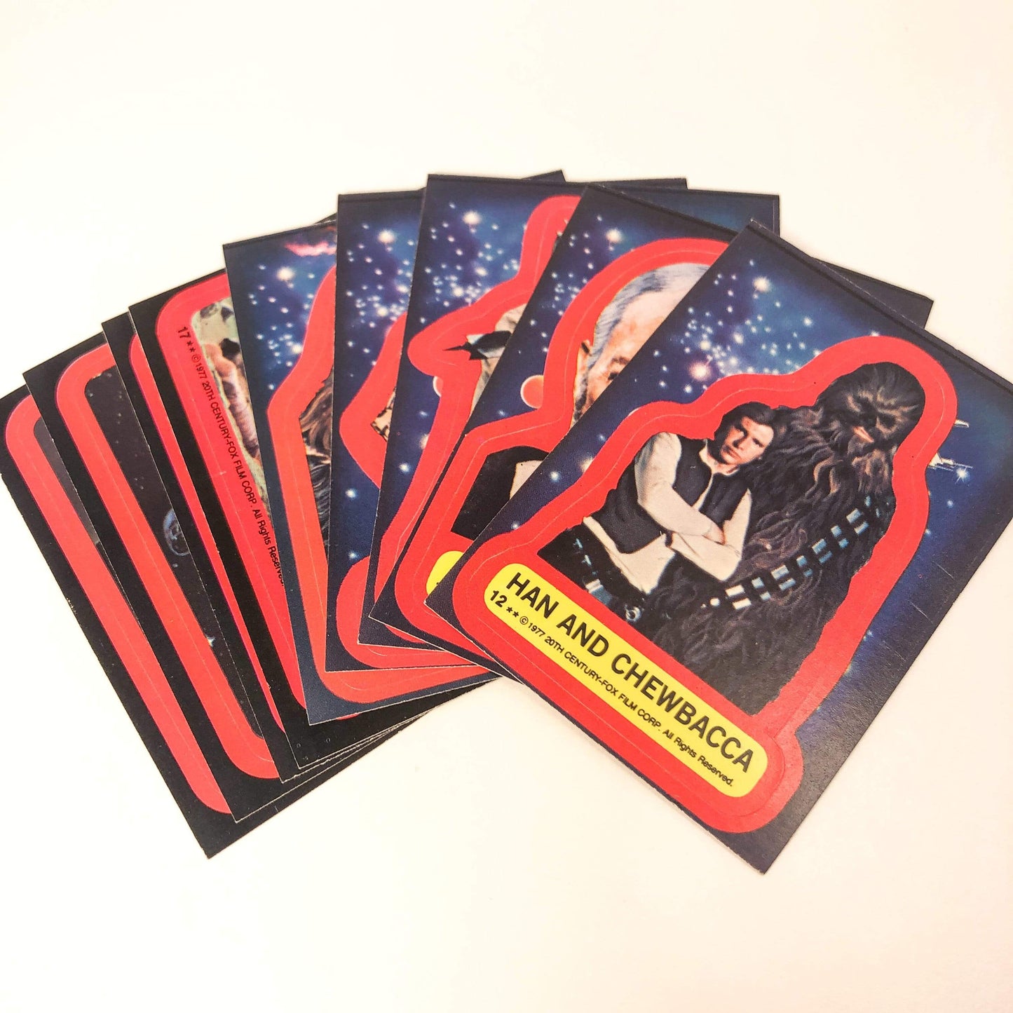 Star Wars Series 2 Sticker Set (Topps/OPC)
