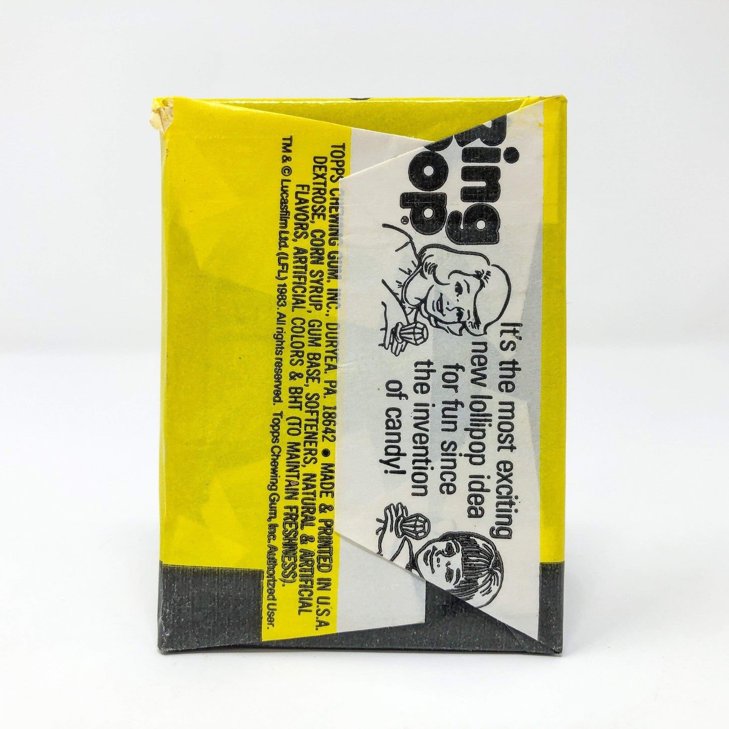 Vintage Topps Star Wars Trading Cards Topps Return of the Jedi Series 1 SEALED Pack - Darth Vader