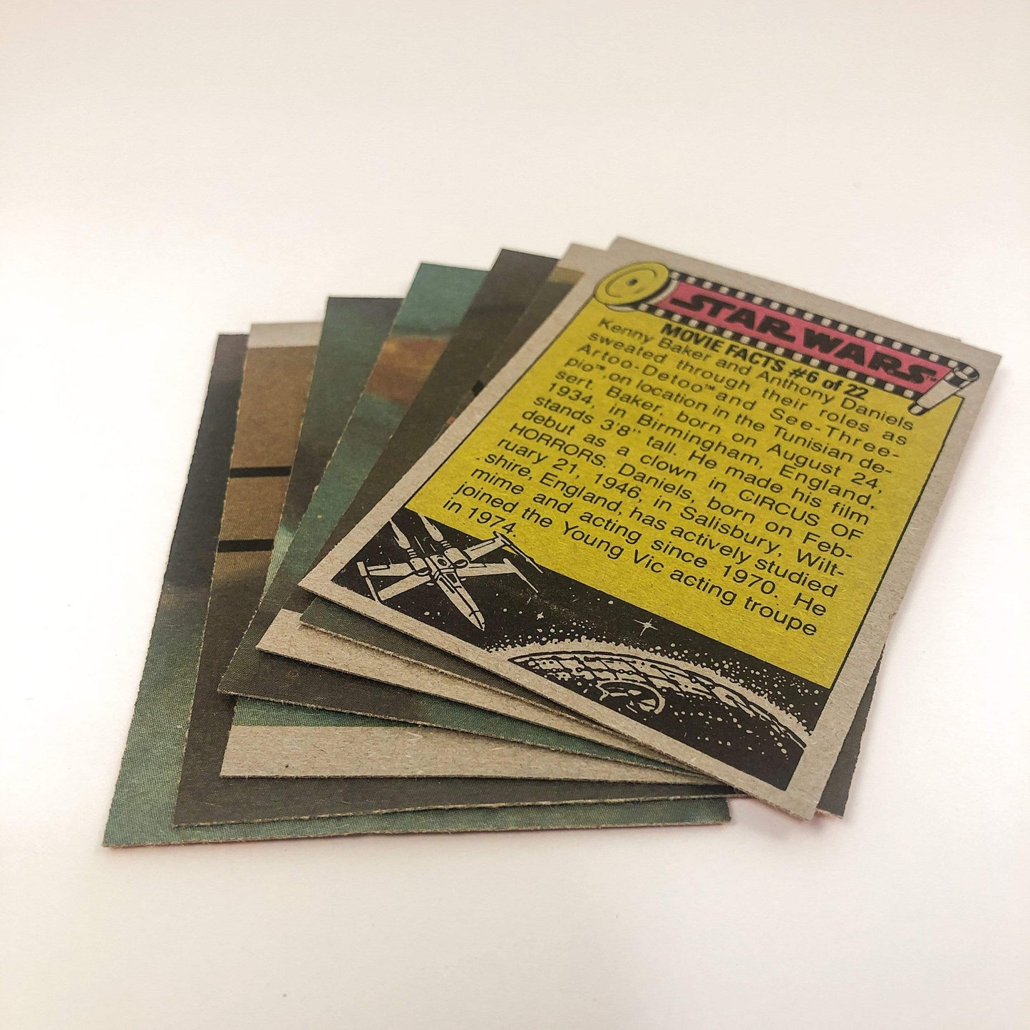 Topps Star Wars Series 5 ORANGE - Full Set