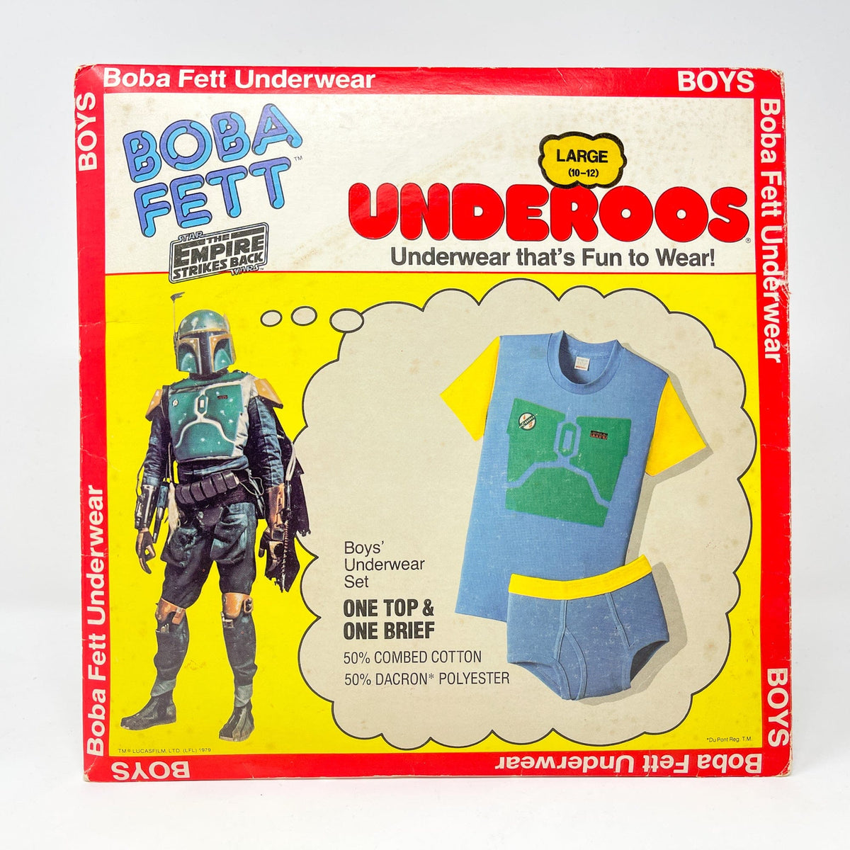 Boba Fett ESB Underoos - Sealed (1979) Vintage Star Wars Underwear ESB –  4th Moon Toys