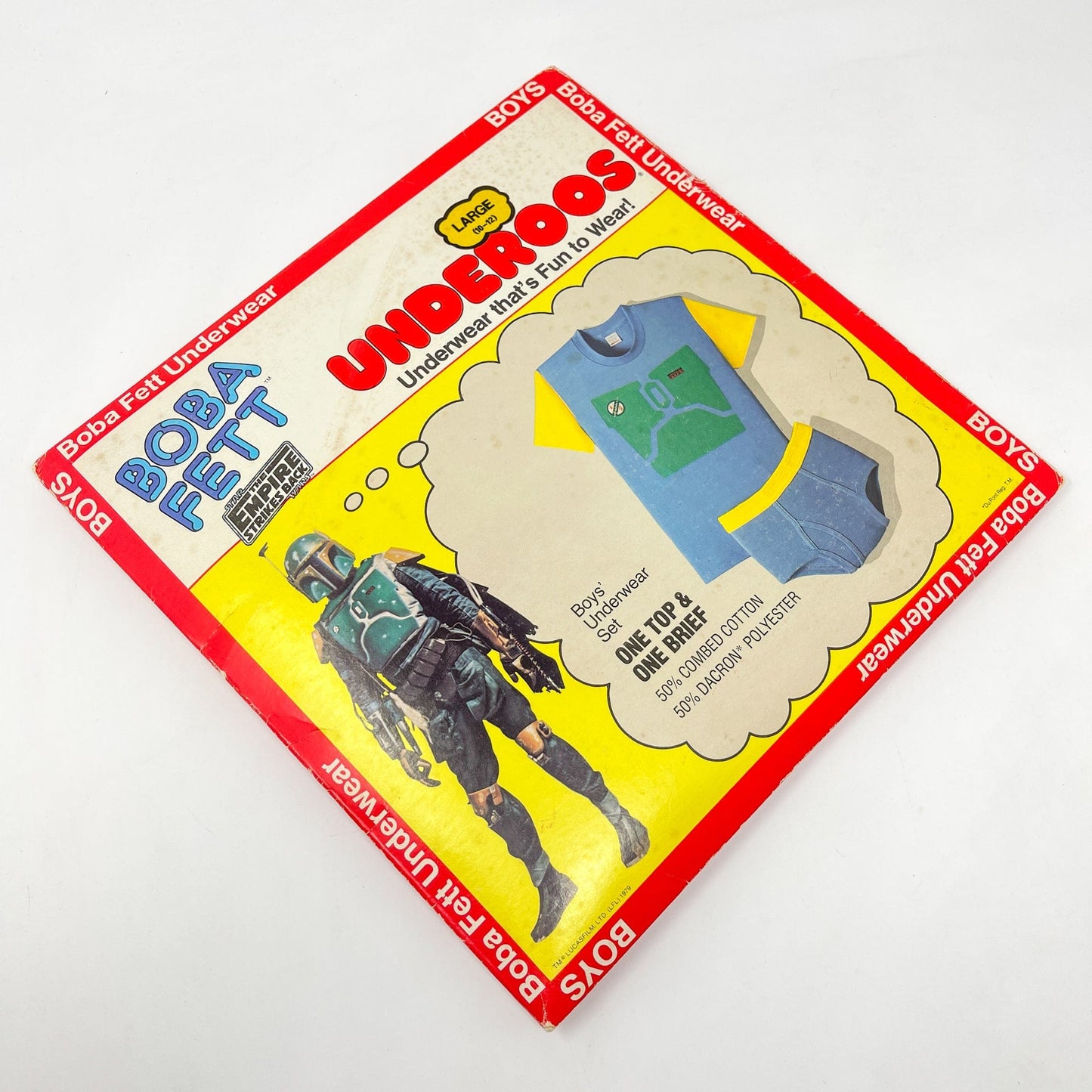Vintage Underoos Star Wars Non-Toy Boba Fett Underoos - Sealed (1980)