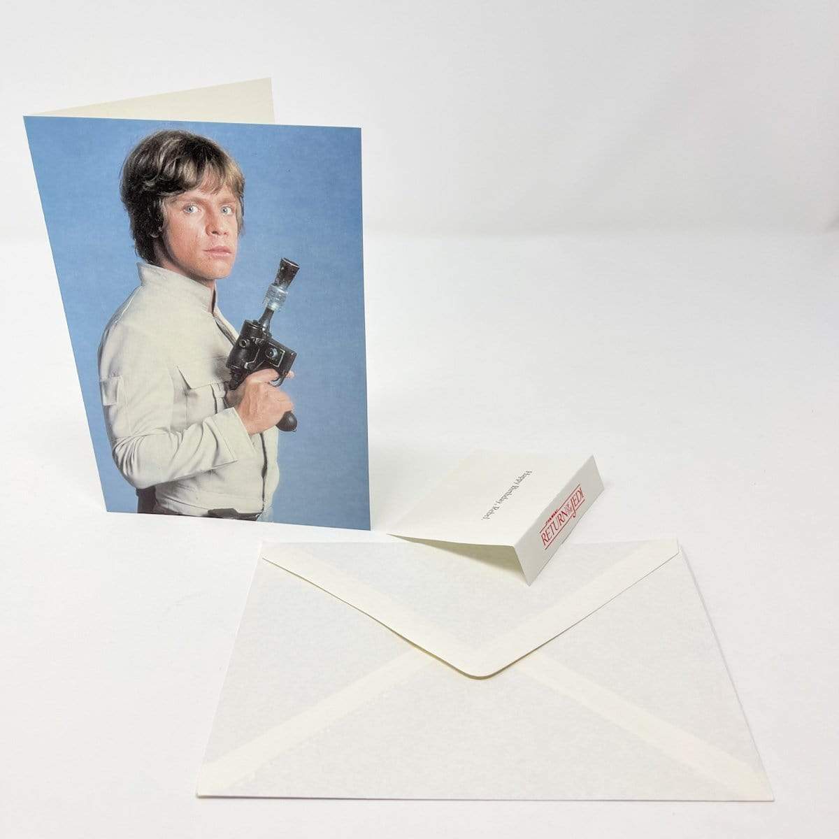 Vintage Westbrook Publications Star Wars Non-Toy Luke Bespin ROTJ Greeting Card w/ Envelope - UK (1983)