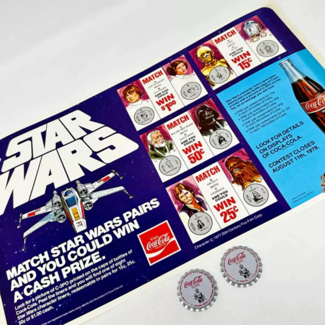 Holiday Special Vintage Coca-Cola Items Star Wars