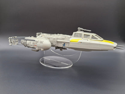 Acrylic Display Stand for Y-Wing (Vintage, POTF2, 30th, TVC)