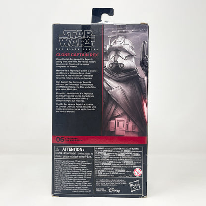 Clone Captain Rex (The Bad Batch) BB 06 - Black Series Hasbro Star Wars Action Figure