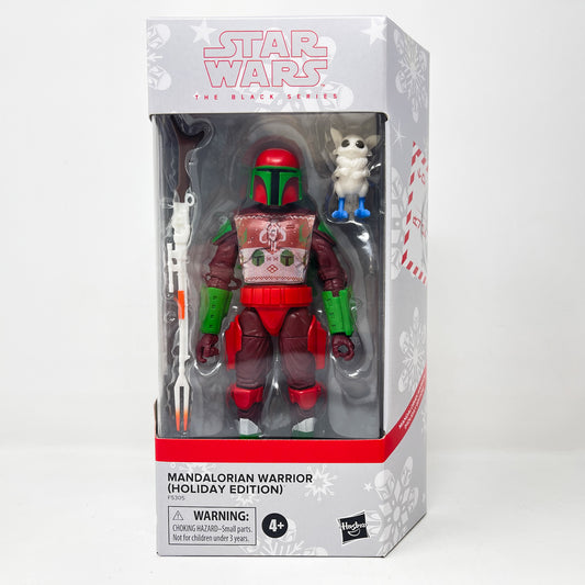 Holiday Edition Mandalorian Warrior - Black Series Hasbro