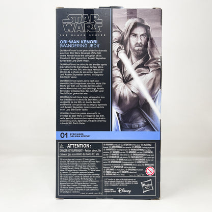 Obi-Wan Kenobi (Wandering Jedi) OBI #01 - Black Series Hasbro