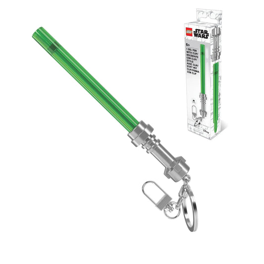 LEGO Star Wars Green Lightsaber Gel Pens with Keychain Clip