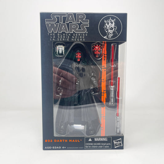 Darth Maul - Orange #02 - Black Series Hasbro Star Wars Action Figure