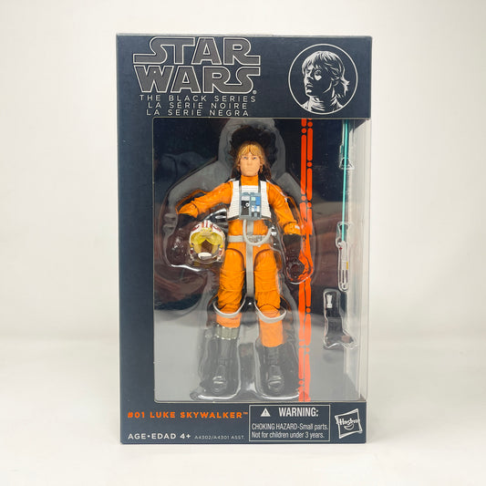 Luke Skywalker (X-Wing Pilot) - Orange #01 - Black Series Hasbro Star Wars Action Figure