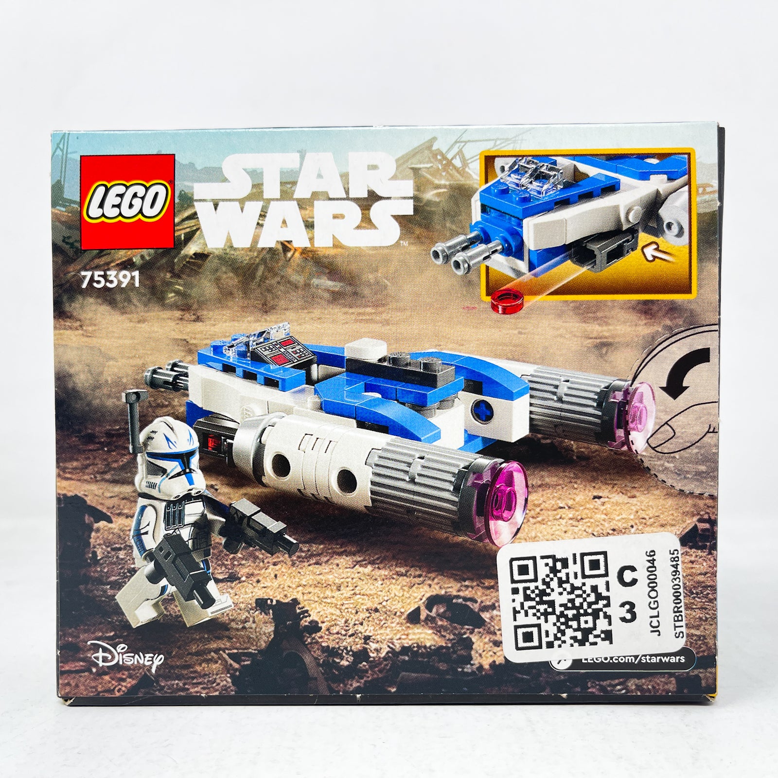Captain Rex Y-wing Microfighter – LEGO Star Wars Set #75391 – 4th
