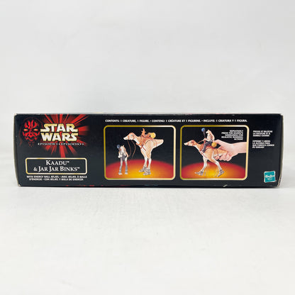 Kaadu & Jar Jar Binks - Hasbro The Phantom Menace (1999)