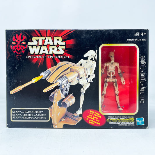 STAP & Battle Droid  - Hasbro The Phantom Menace (1999)
