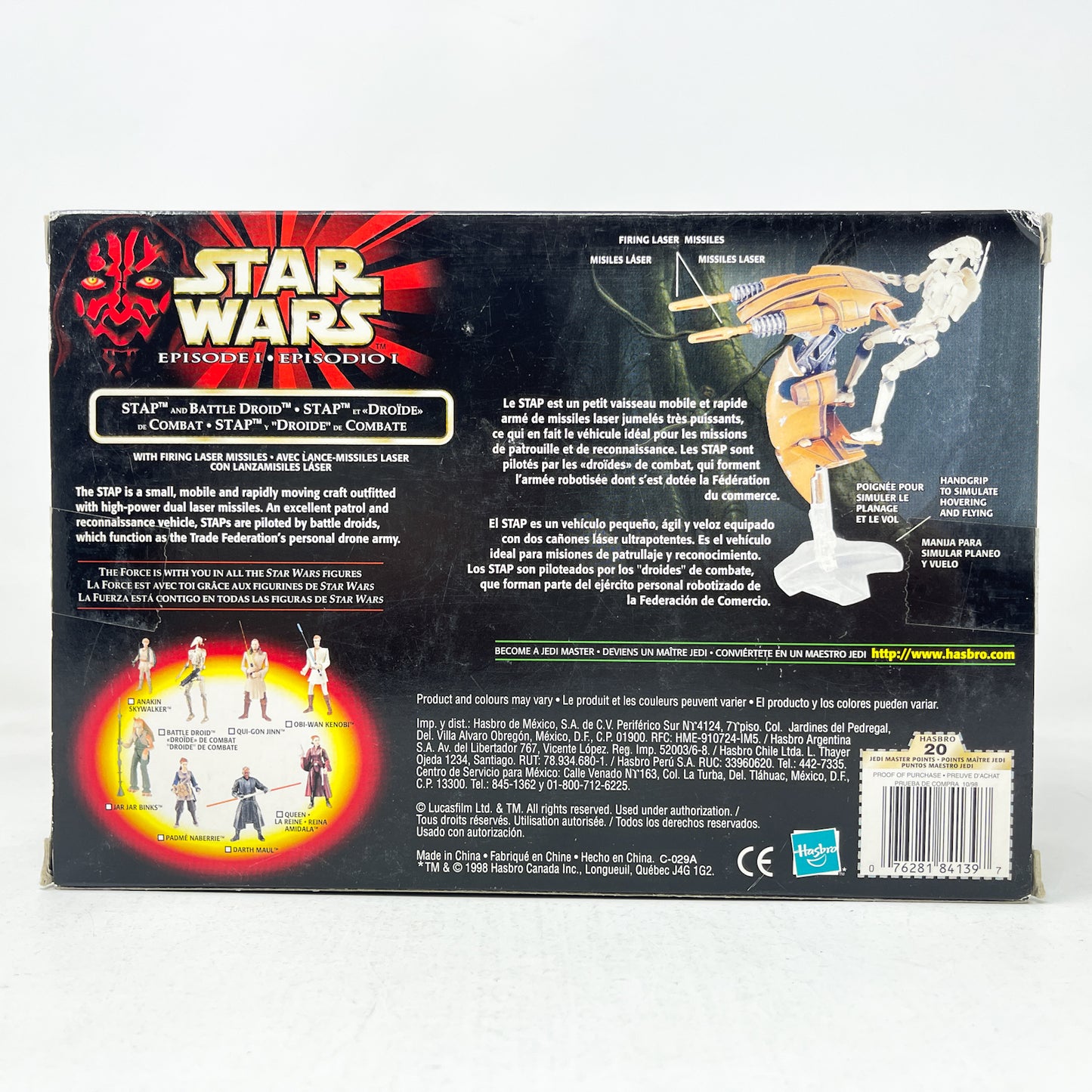 STAP & Battle Droid  - Hasbro The Phantom Menace (1999)