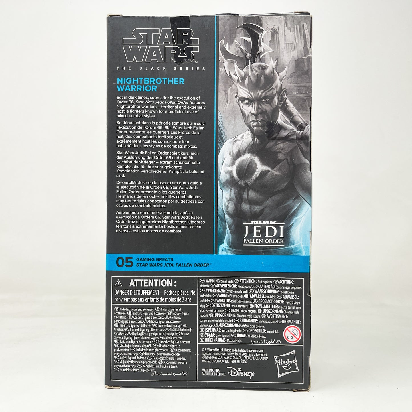 Nightbrother Warrior GG 05 - Hasbro Black Series (2021)
