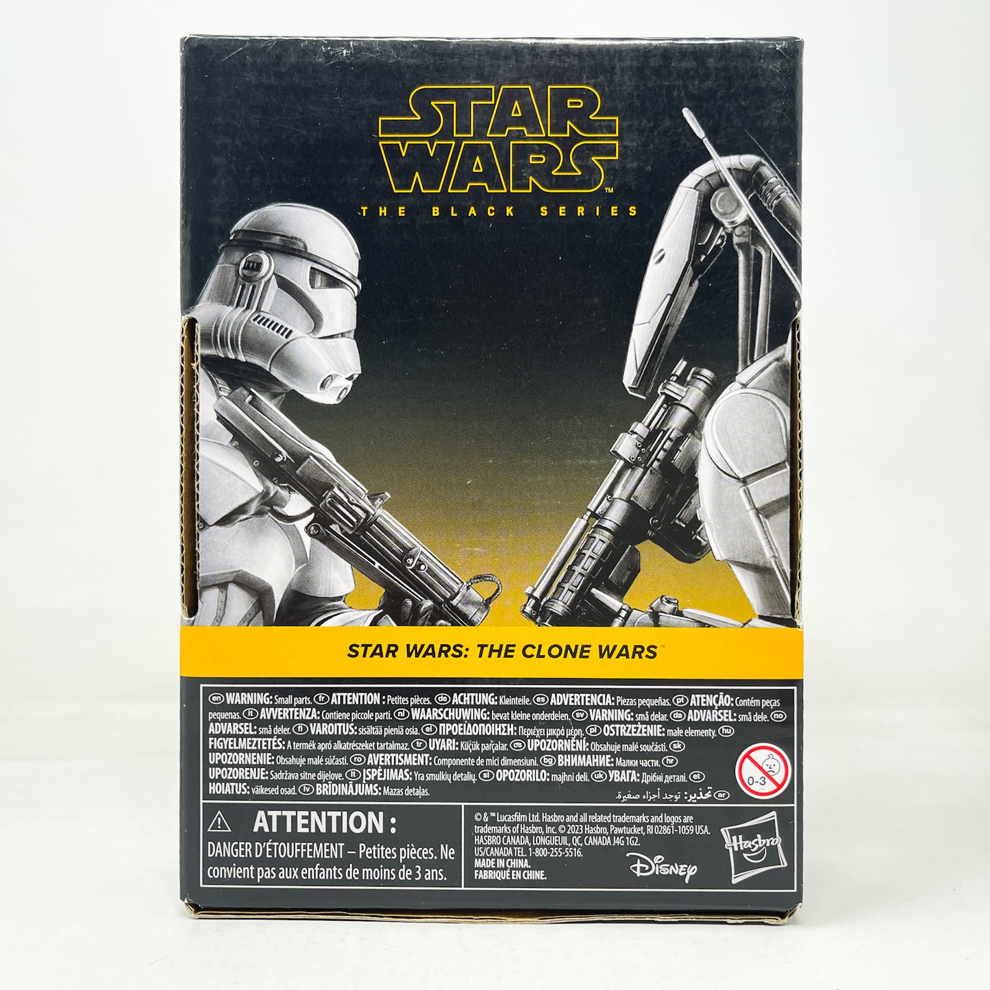 Phase II Clone Trooper & Battle Droid 2-pack - Hasbro Black Series (2024)