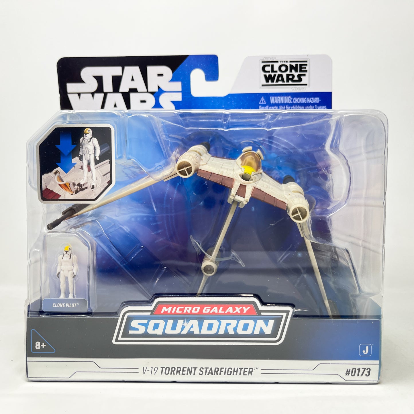 V-19 Torrent Starfighter #0173 – Jazwares Star Wars Micro Galaxy Squadron