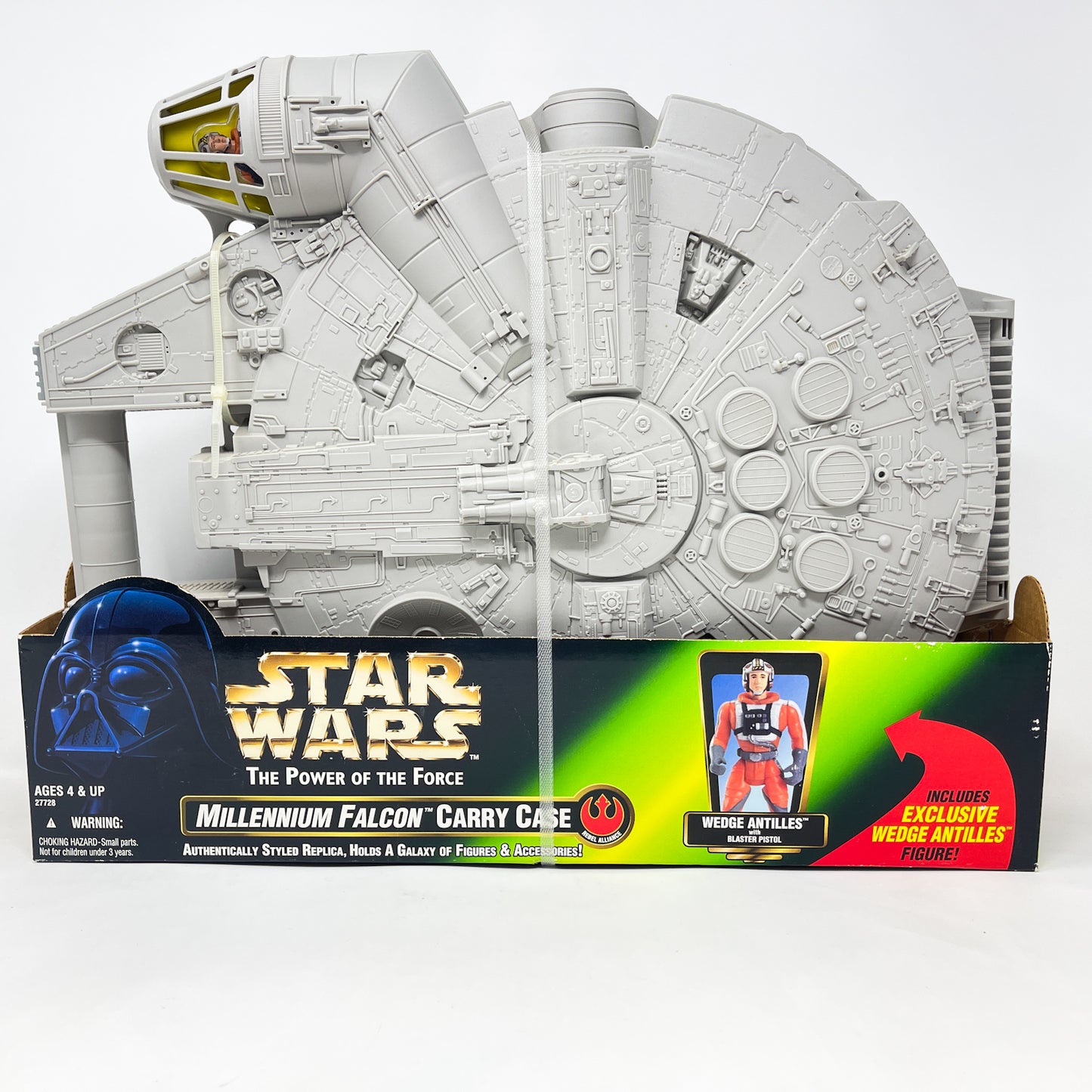 Millennium Falcon Carry Case (1997) - Hasbro Star Wars Power of the Force 2