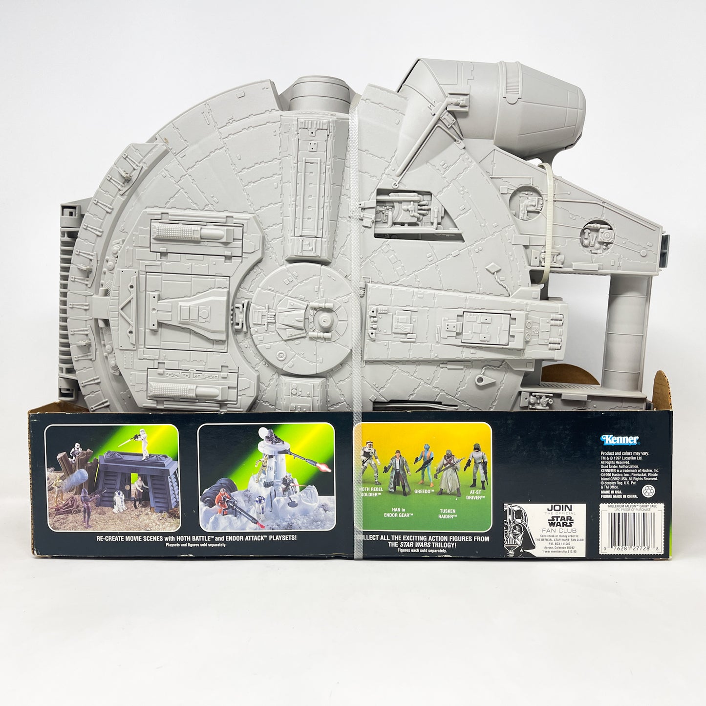 Millennium Falcon Carry Case (1997) - Hasbro Star Wars Power of the Force 2