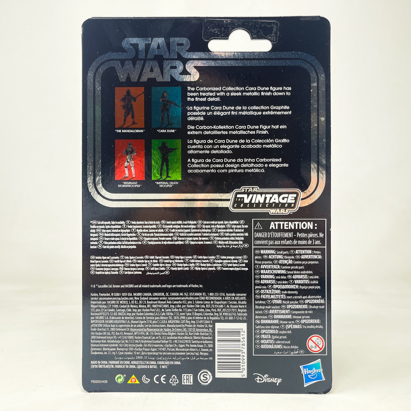 VC Cara Dune (Carbonized) - The Vintage Collection Hasbro Star Wars