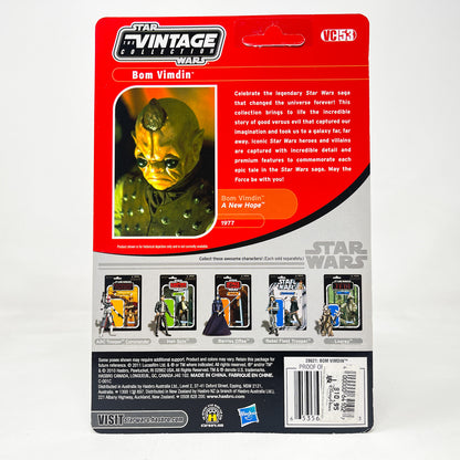 VC053 Bom Vimdin - Cantina Patron (2011) - The Vintage Collection Hasbro Star Wars