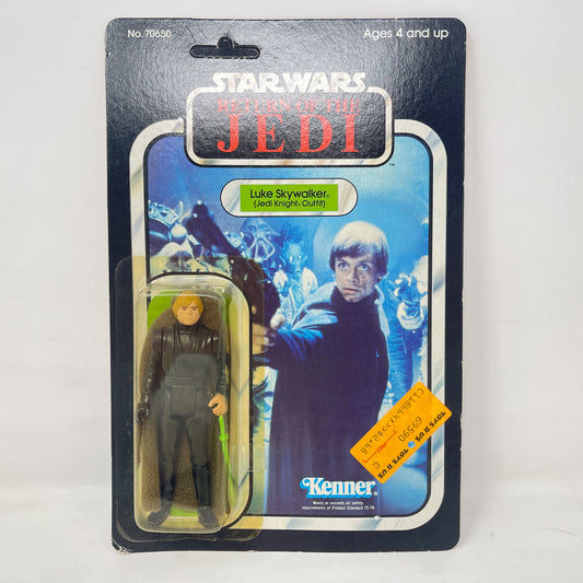 Luke Skywalker Jedi Kinight  65B Back - Mint on Card - Vintage Kenner (1983)