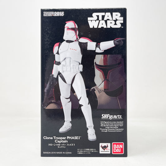 Clone Trooper Phase I Captain  – Bandai S.H. Figuarts Figure (2016)