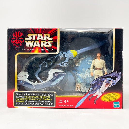 Gungan Scout Sub with Obi-Wan Kenobi - Hasbro The Phantom Menace (2000)