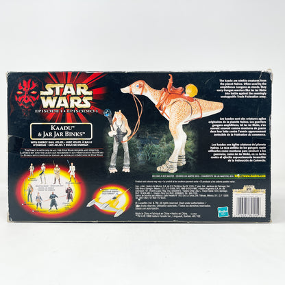 Kaadu & Jar Jar Binks - Hasbro The Phantom Menace (1999)
