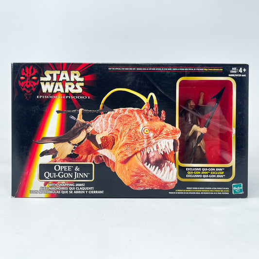 Opee & Qui-Gon Jinn - Hasbro The Phantom Menace (1999)