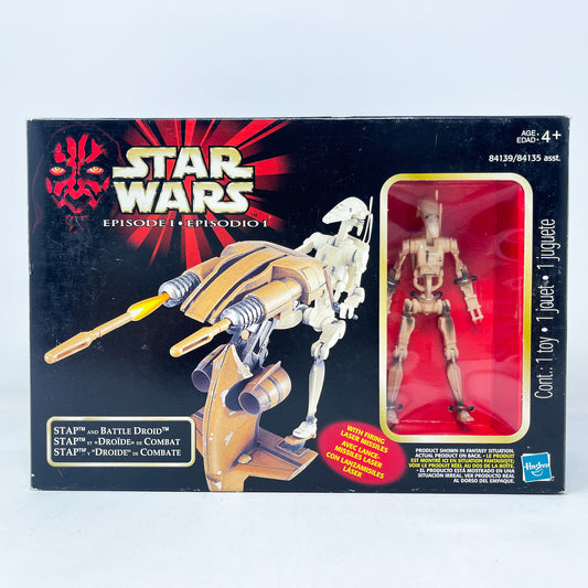 STAP & Battle Droid  - Hasbro The Phantom Menace (1999)