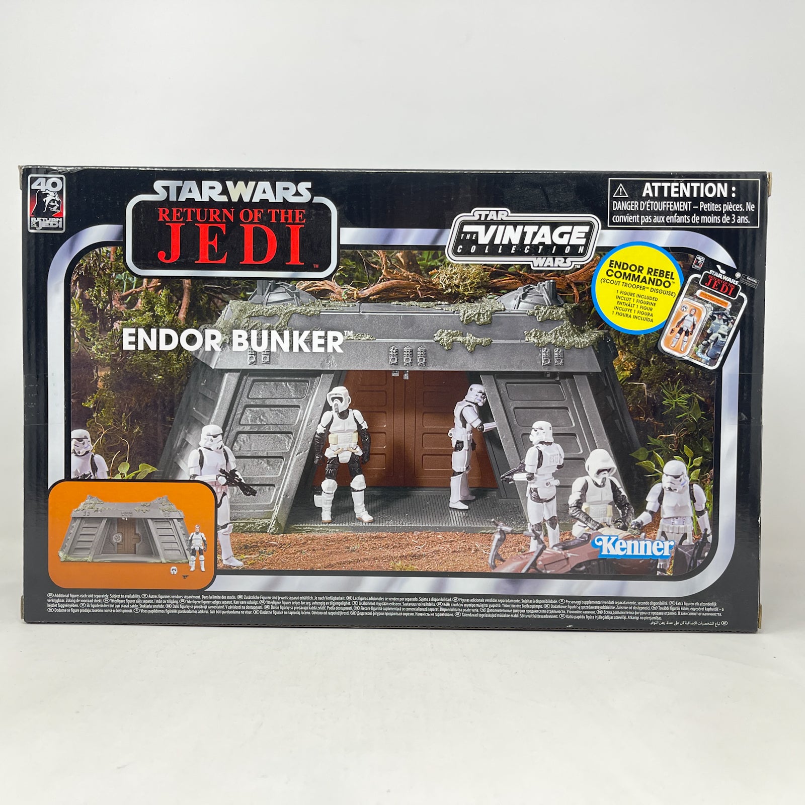 Star Wars Episode VI Vintage Collection - Playset Endor Bunker avec Endor Rebel Commando (Scout Trooper Disguise