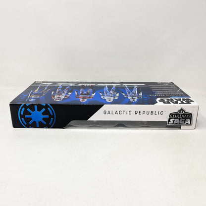 Galactic Republic (Celebrate the Saga) - 5 Figure Clone Wars Set - 3.75" Hasbro Saga Collection
